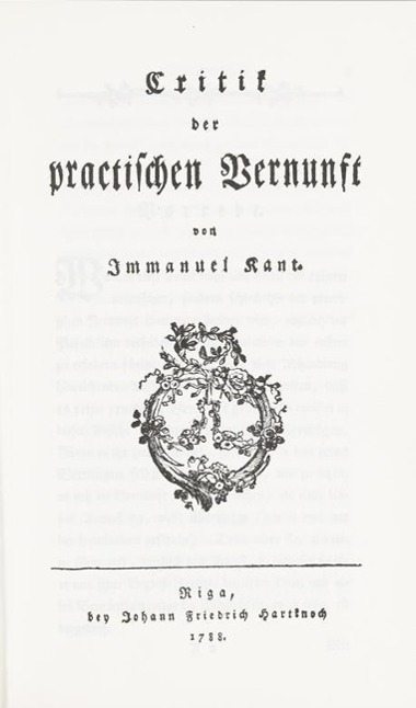 Cover: 9783891310120 | Kant, I: Critik der practischen Vernunft | Immanuel Kant | Gebunden