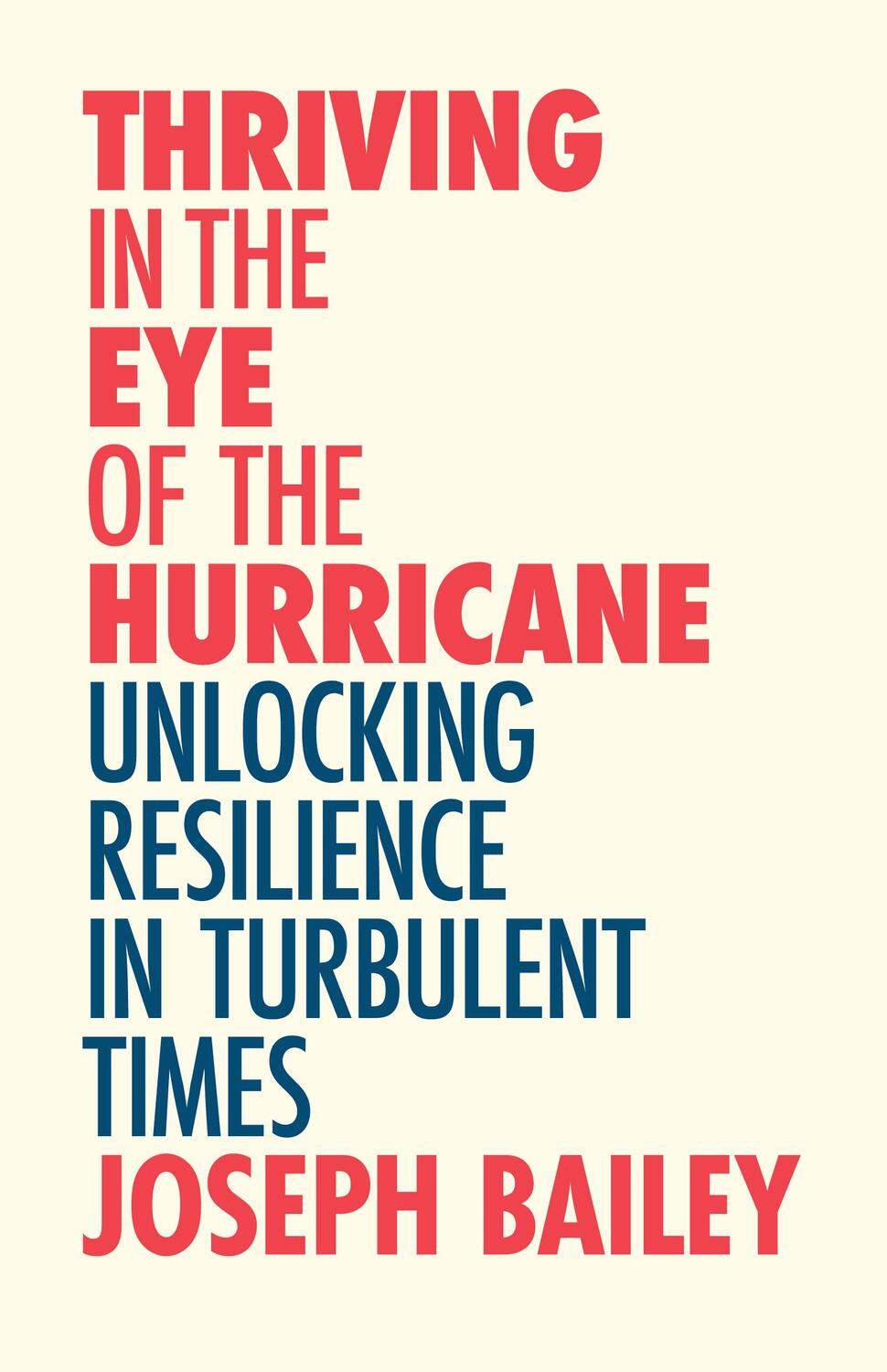 Cover: 9781642506600 | Thriving in the Eye of the Hurricane | Joseph Bailey | Taschenbuch
