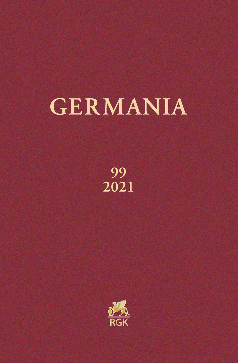 Cover: 9783786128878 | Germania 99/2021 | Buch | 365 S. | Deutsch | 2023 | Mann, Gebr. Verlag