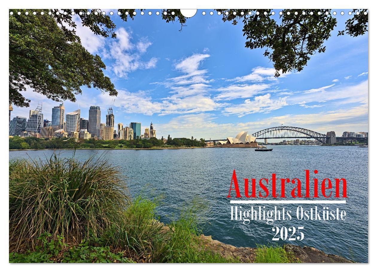 Cover: 9783383798771 | Australien - Highlights Ostküste (Wandkalender 2025 DIN A3 quer),...