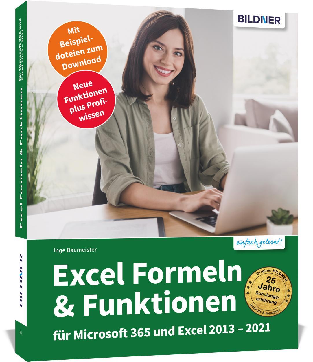 Cover: 9783832806378 | Excel Formeln und Funktionen: Profiwissen im praktischen Einsatz