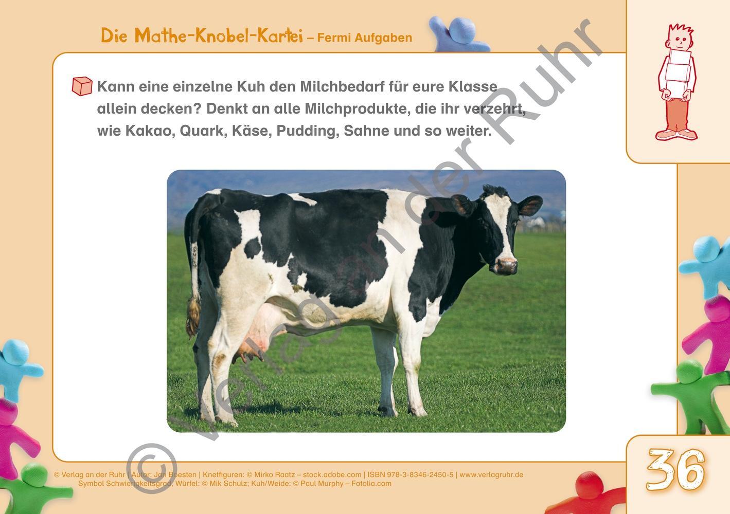 Bild: 9783834624505 | Die Mathe-Knobel-Kartei: Fermi-Aufgaben, Klasse 3-6 | Jan Boesten