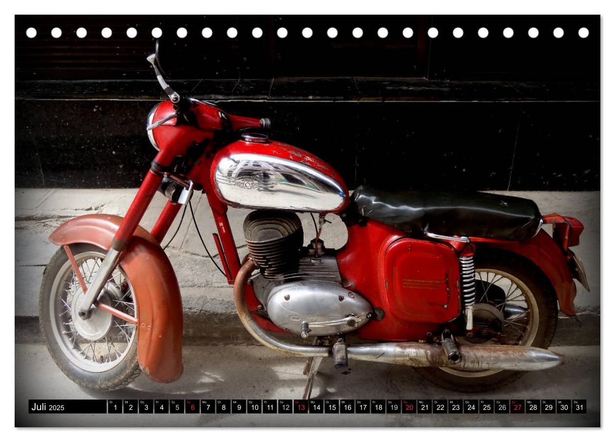 Bild: 9783435564521 | Motorrad-Legenden: JAWA (Tischkalender 2025 DIN A5 quer), CALVENDO...