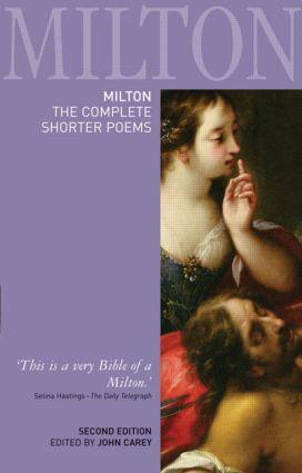 Cover: 9781405832793 | Milton: The Complete Shorter Poems | The Complete Shorter Poems | Buch