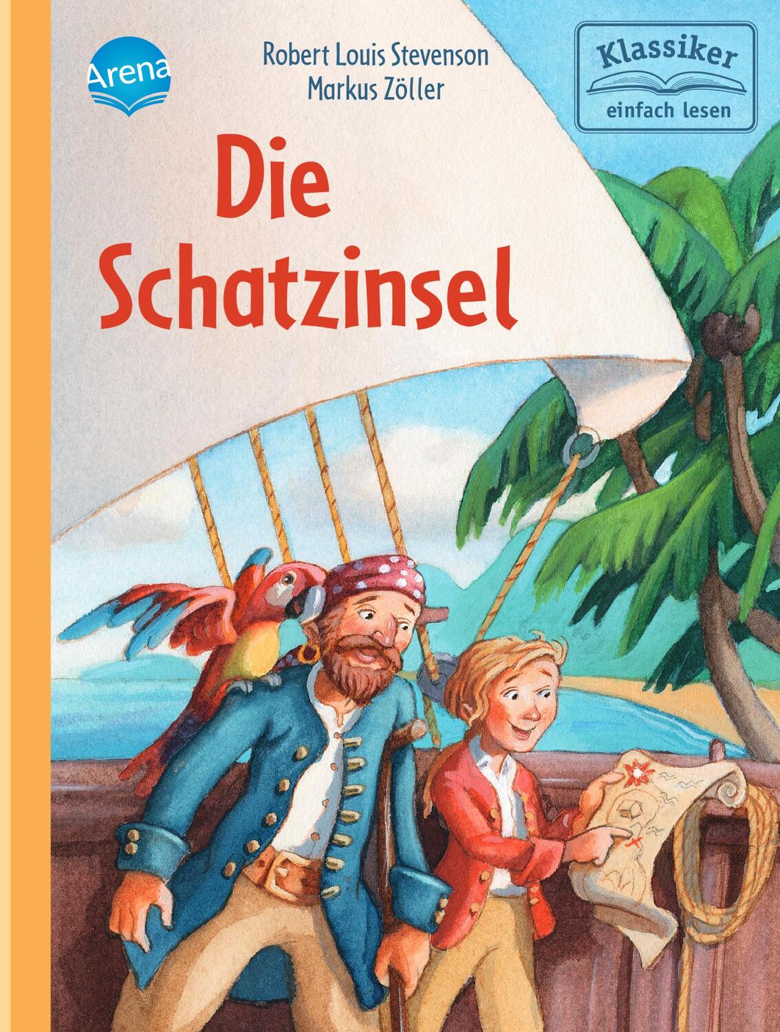 Cover: 9783401717029 | Die Schatzinsel | Klassiker einfach lesen | Stevenson (u. a.) | Buch