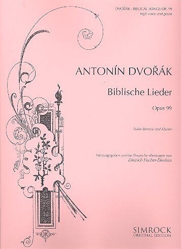 Cover: 9790221101754 | Biblische Lieder Op.99 Hoog | Antonin Leopold Dvorak | Buch