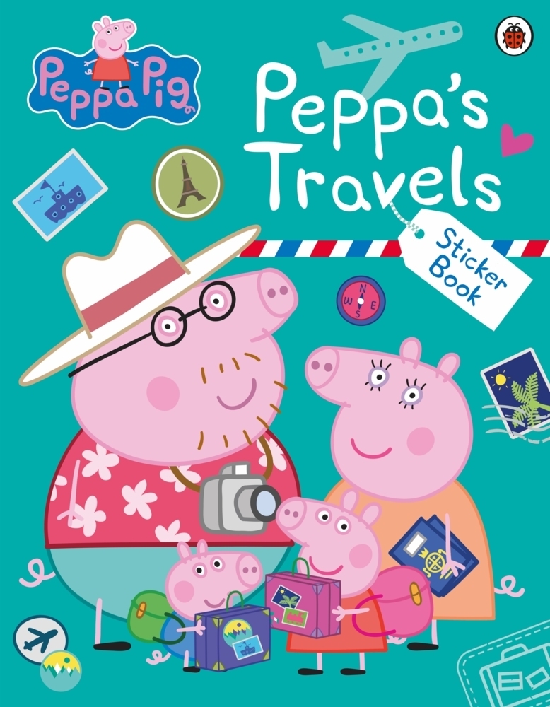 Cover: 9780241606810 | Peppa Pig: Travel | Sticker Scenes Book | Broschüre | Peppa Pig | 2023