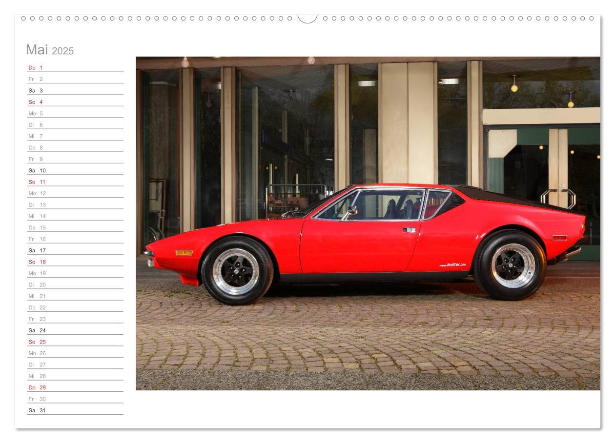 Bild: 9783435532438 | De Tomaso Pantera (hochwertiger Premium Wandkalender 2025 DIN A2...