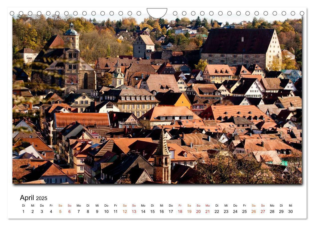 Bild: 9783435733507 | Aus der Ferne: Schwäbisch Hall 2025 (Wandkalender 2025 DIN A4...