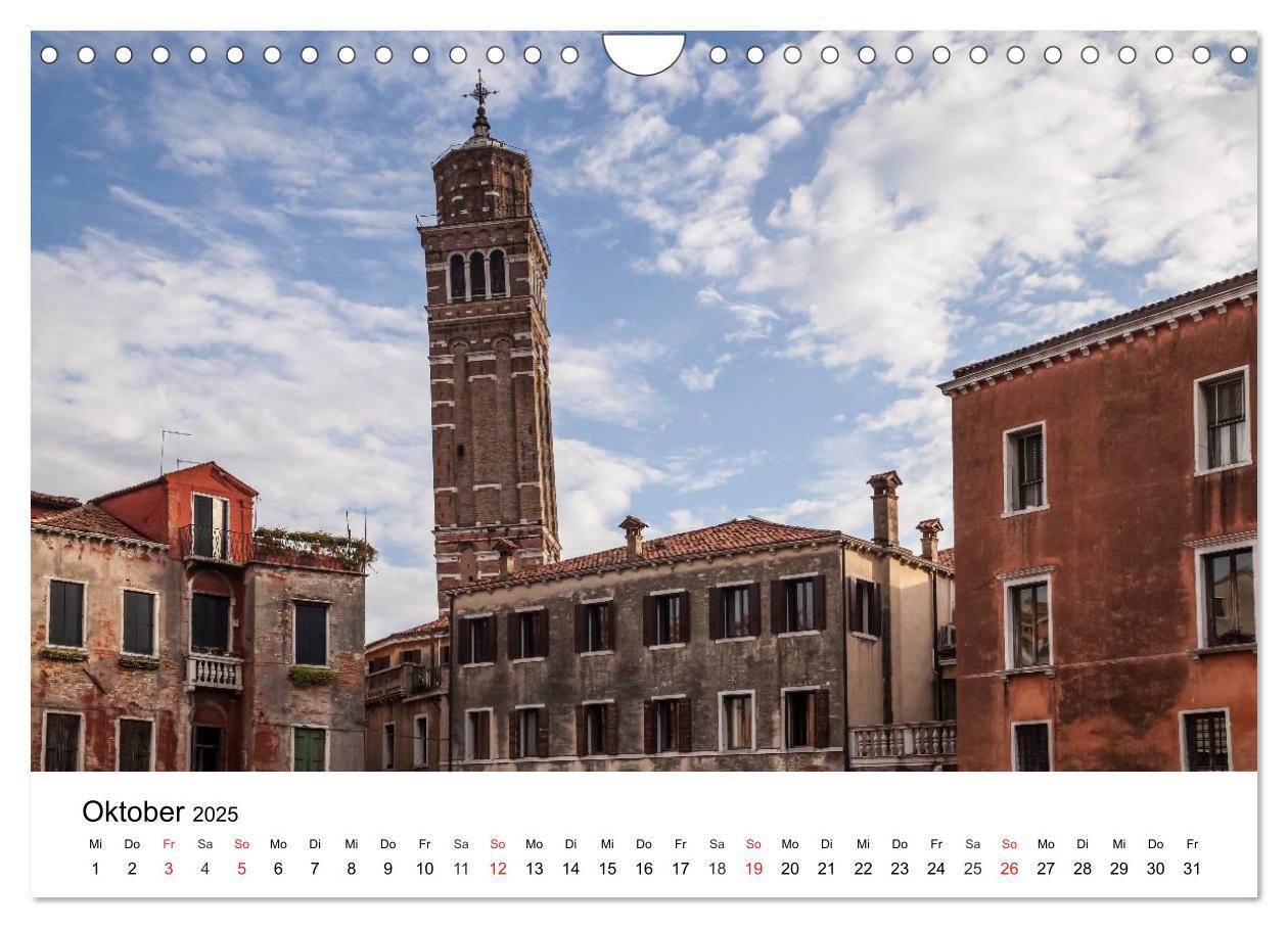 Bild: 9783435656349 | Die Attraktionen von Venedig (Wandkalender 2025 DIN A4 quer),...