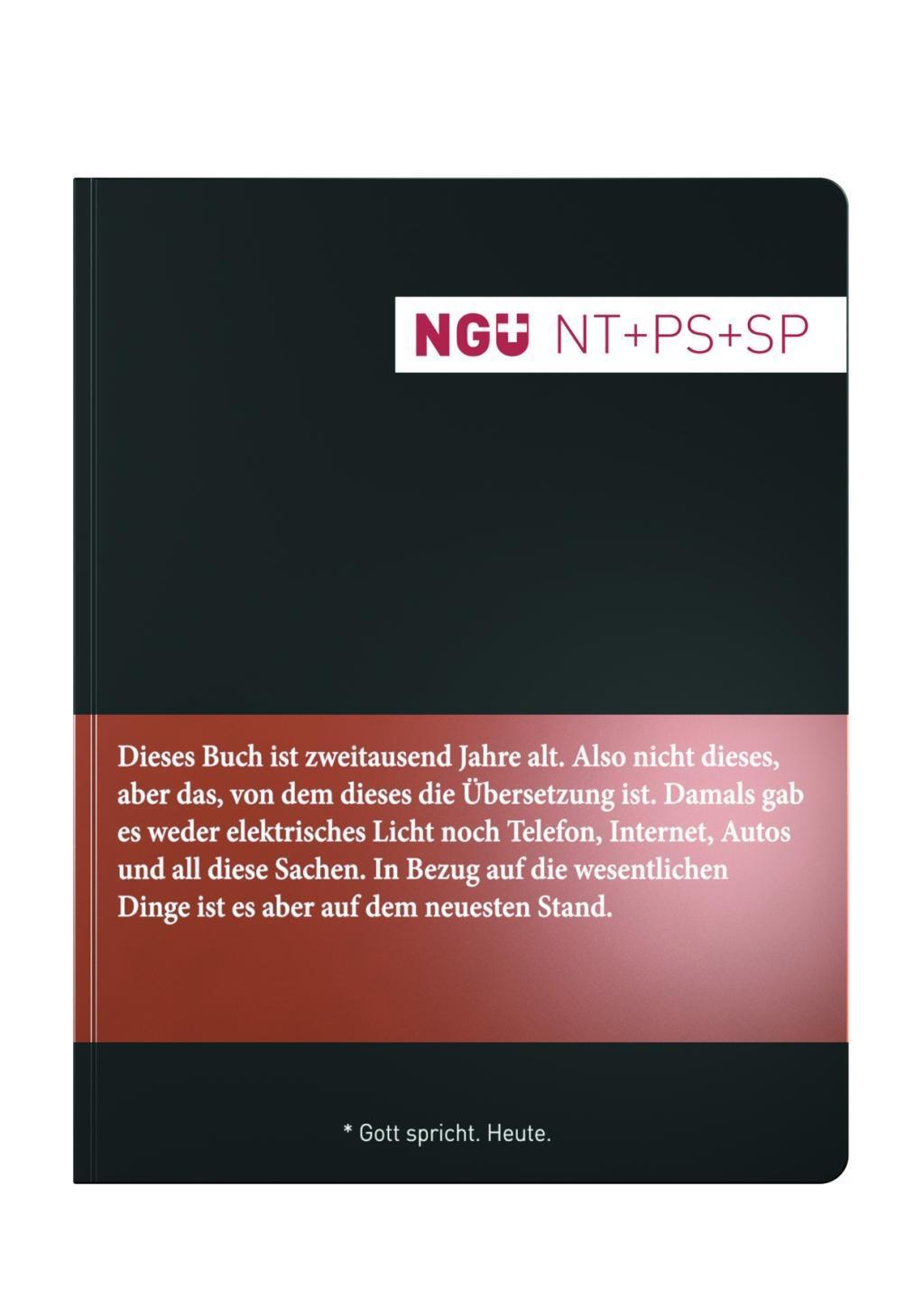 Cover: 9783765599033 | Neue Genfer Übersetzung (NGÜ) - Neues Testament mit Psalmen und...