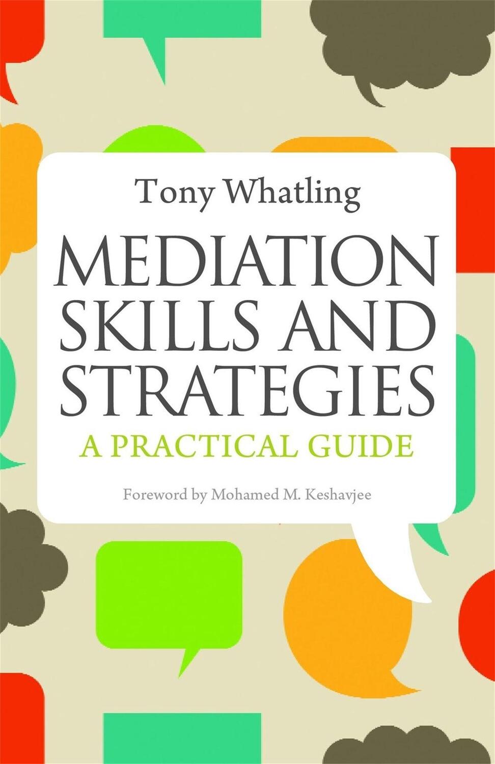 Cover: 9781849052993 | Mediation Skills and Strategies | A Practical Guide | Tony Whatling