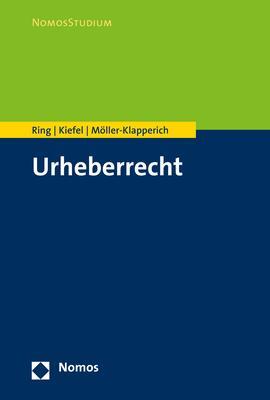 Cover: 9783848753369 | Urheberrecht | Gerhard Ring (u. a.) | Taschenbuch | broschiert | 2021