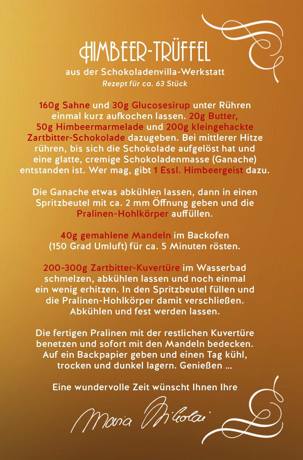 Bild: 9783328104063 | Die Schokoladenvilla - Goldene Jahre | Roman | Maria Nikolai | Buch