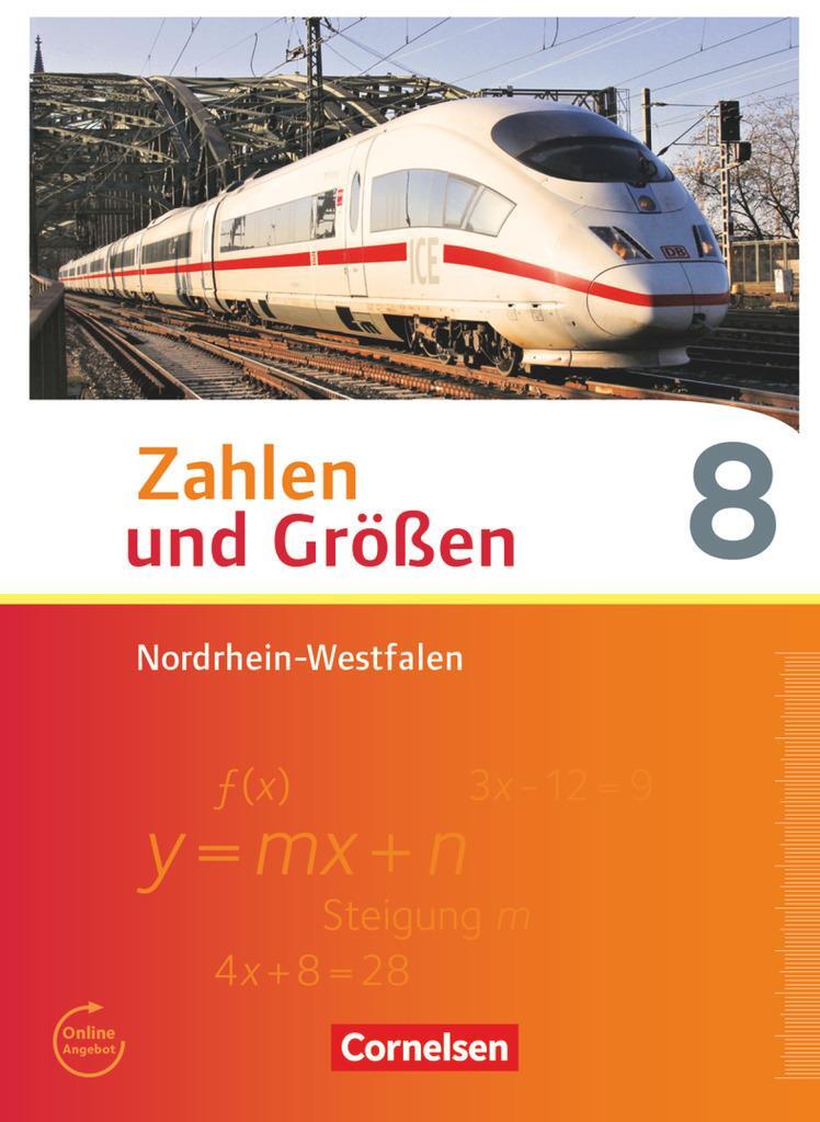 Cover: 9783060028863 | Zahlen und Größen 8. Schuljahr. Schülerbuch Nordrhein-Westfalen...