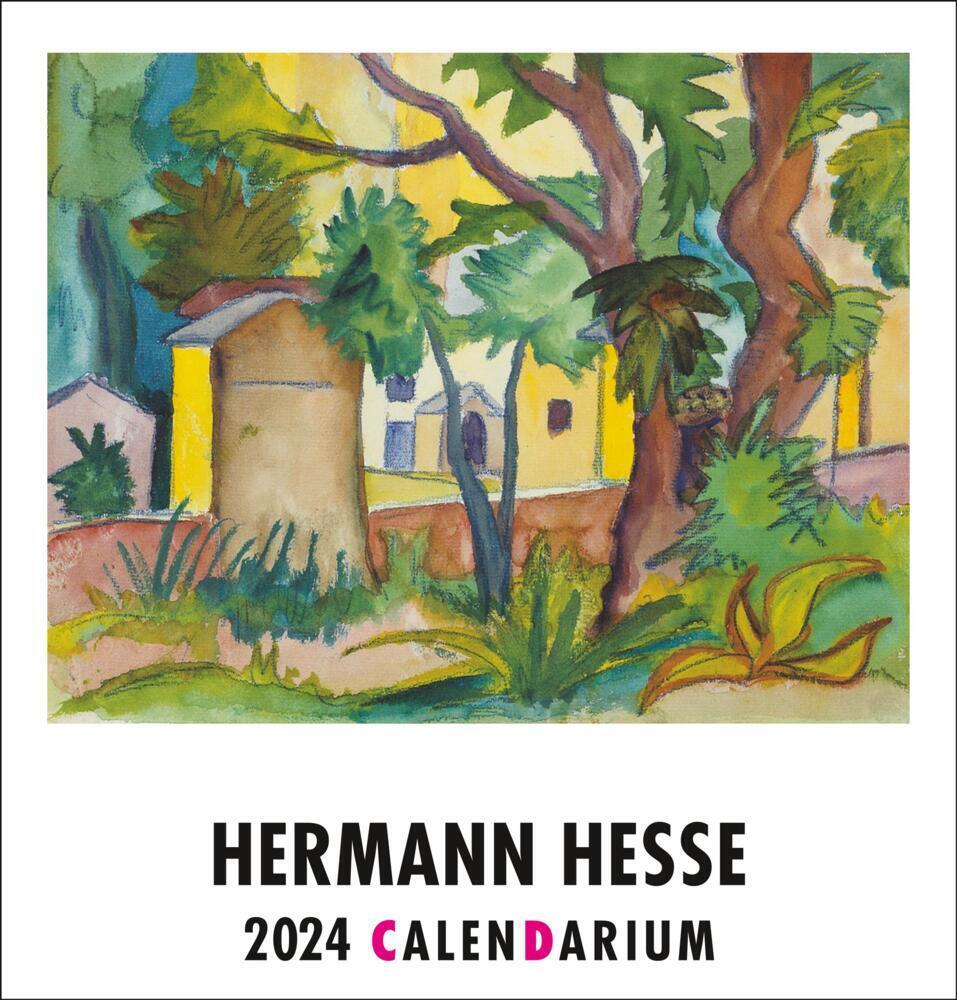 Cover: 9783458643838 | CalenDarium 2024 | Hermann Hesse | Kalender | 28 S. | Deutsch | 2024
