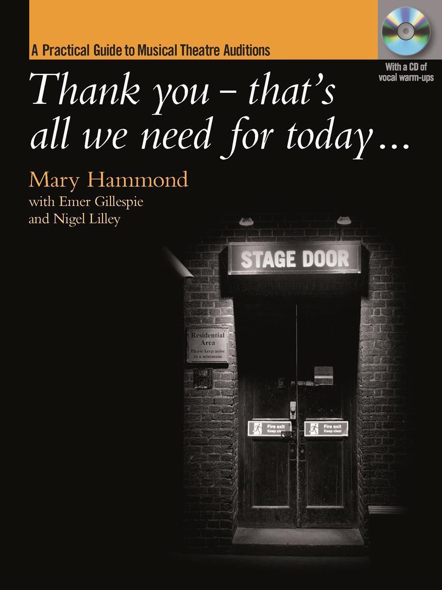 Cover: 9781843670308 | Thank You - That's All We Need for Today [Incl. CD] | Taschenbuch