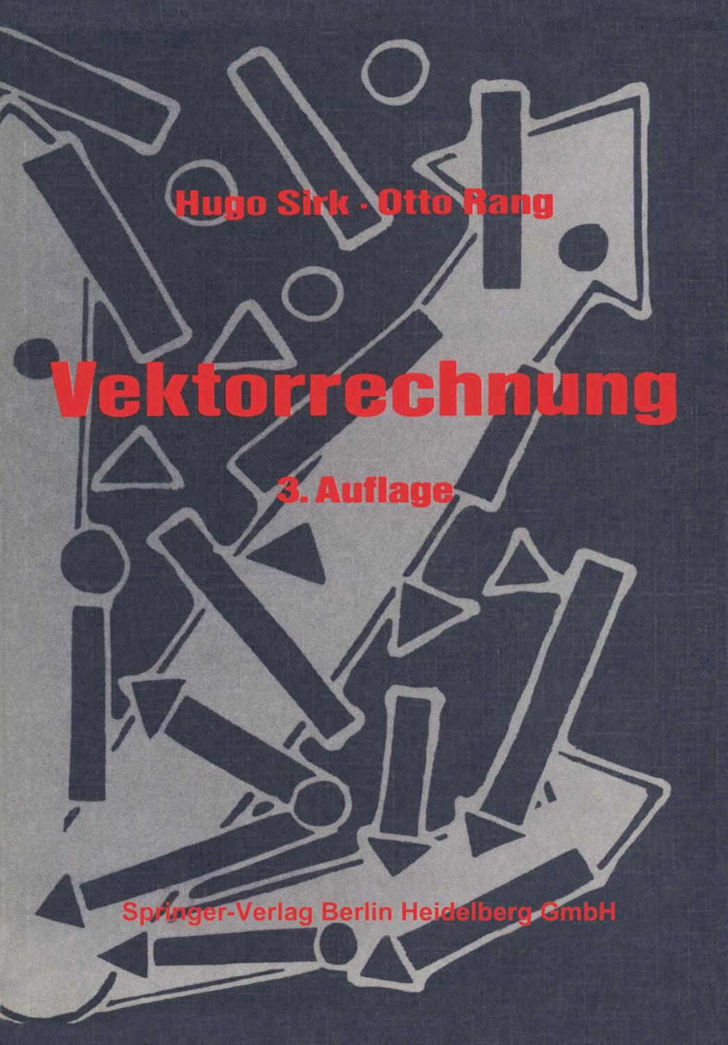Cover: 9783798504028 | Einführung in die Vektorrechnung | Hugo Sirk | Taschenbuch | Paperback