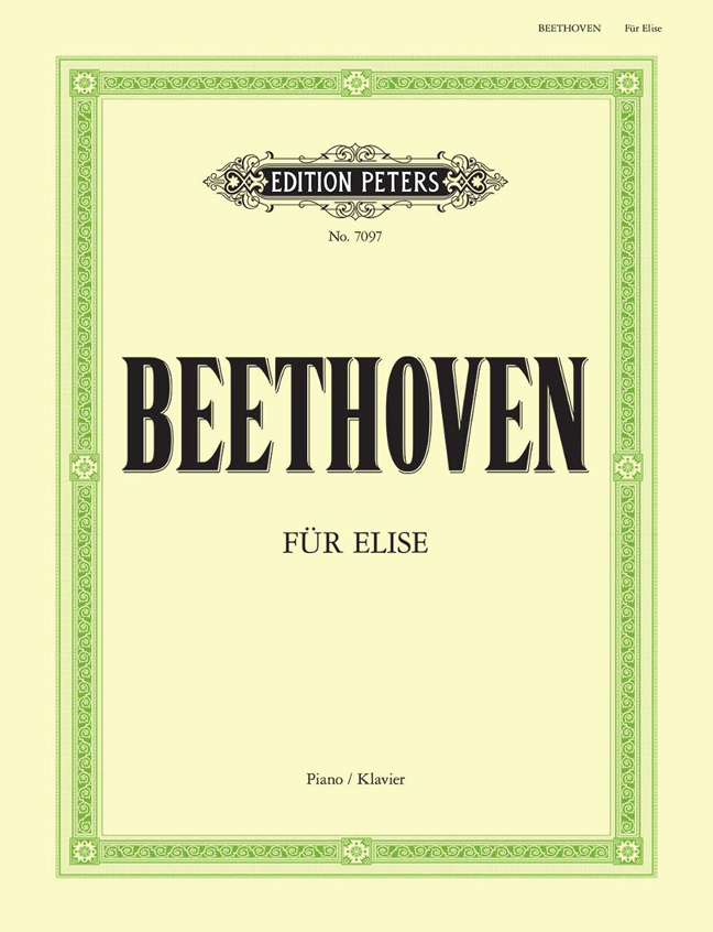 Cover: 9790577082509 | Für Elise Woo 59 for Piano: Album Leaf or Bagatelle, Sheet | Beethoven