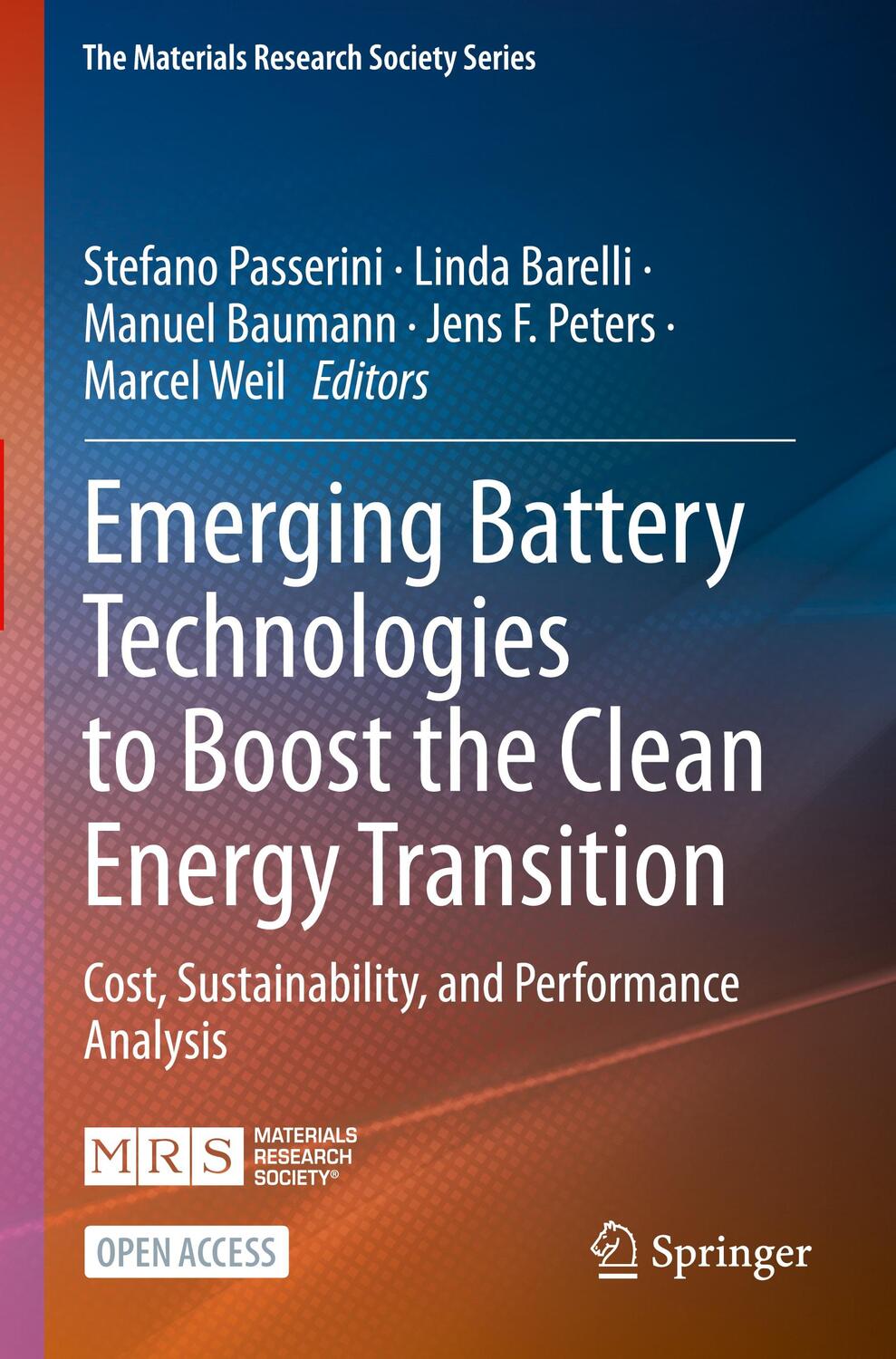 Cover: 9783031483615 | Emerging Battery Technologies to Boost the Clean Energy Transition