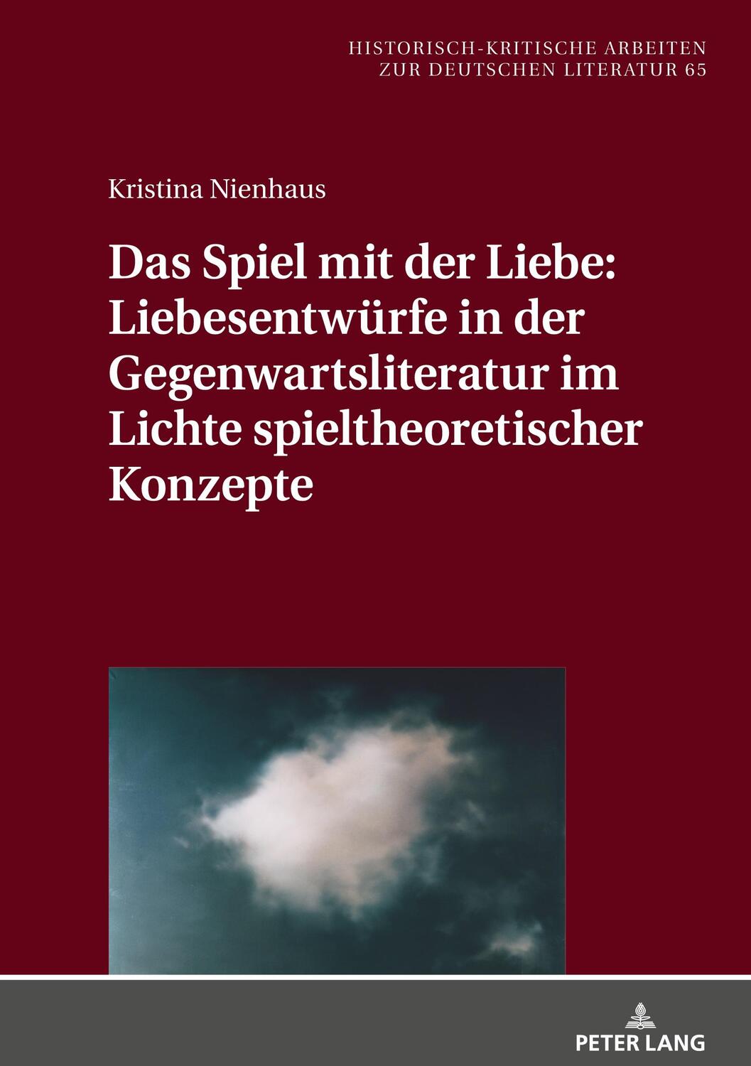 Cover: 9783631843062 | Das Spiel mit der Liebe: Liebesentwürfe in der Gegenwartsliteratur...
