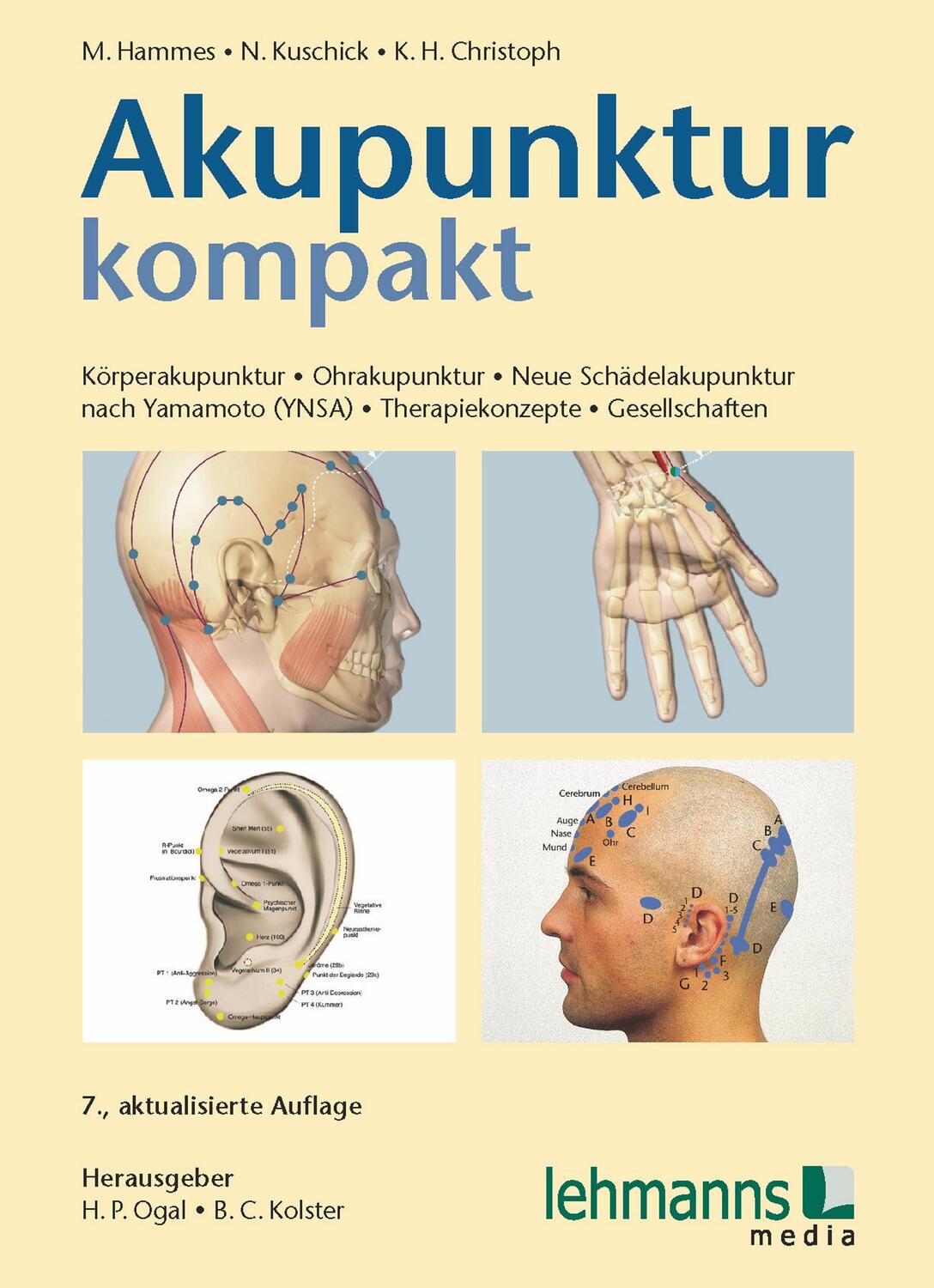 Cover: 9783965431041 | Akupunktur kompakt | Michael Hammes (u. a.) | Taschenbuch | Deutsch