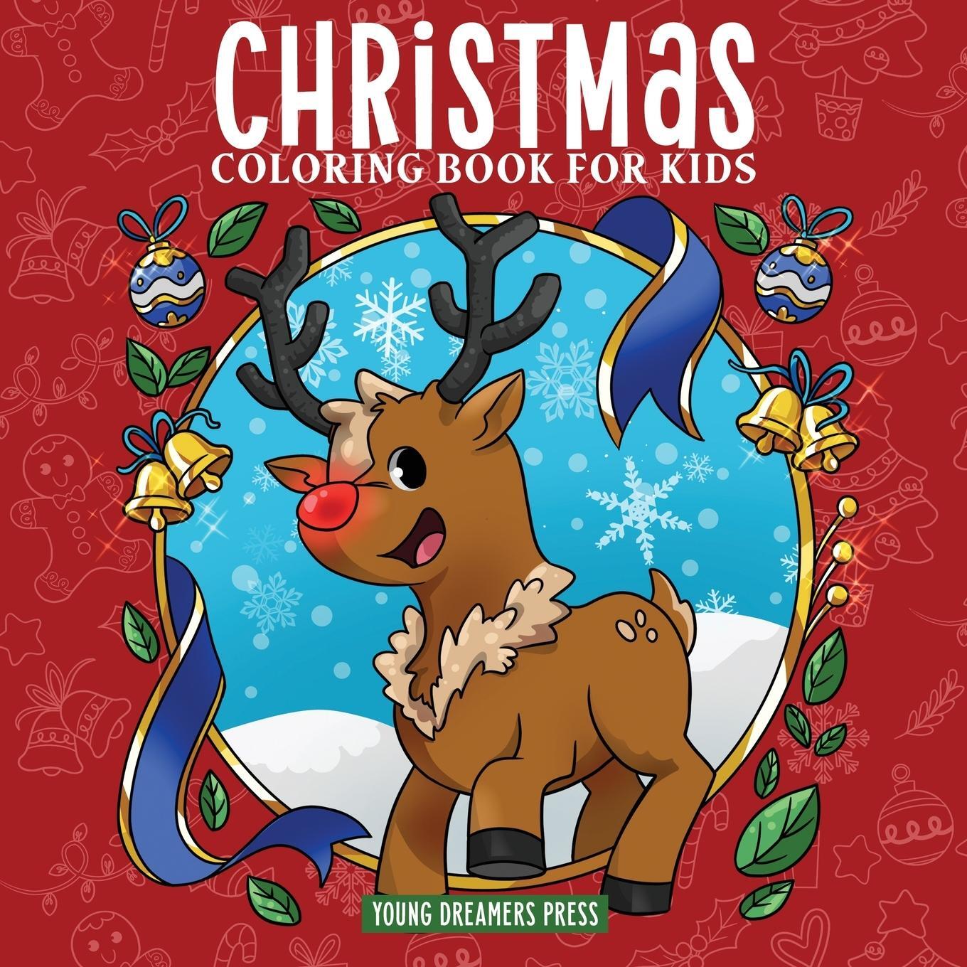 Cover: 9781777375331 | Christmas Coloring Book for Kids | Young Dreamers Press | Taschenbuch