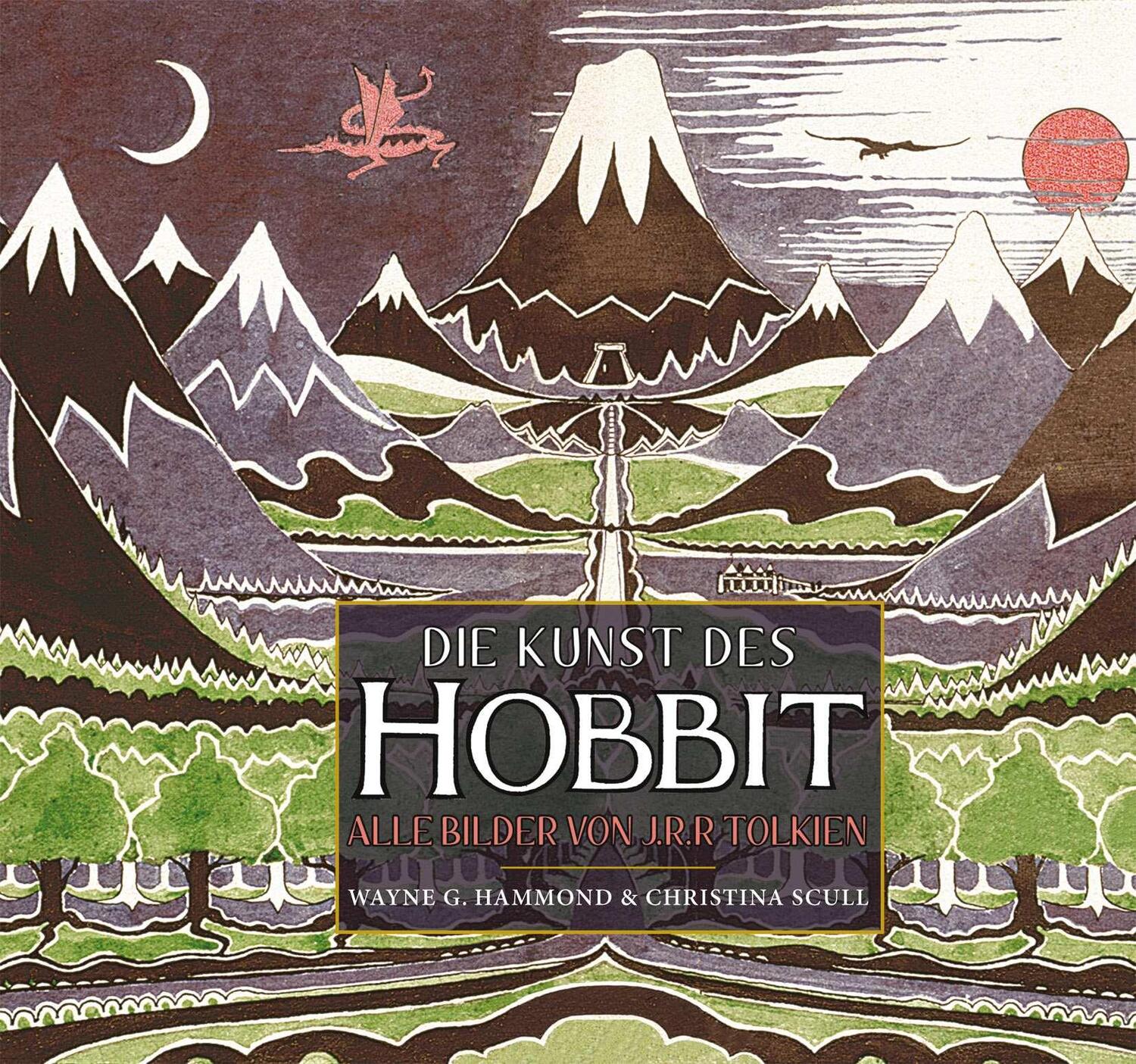 Cover: 9783608938654 | Die Kunst des Hobbit | Alle Bilder von J.R.R. Tolkien | Scull (u. a.)