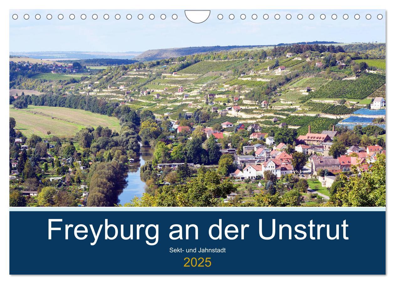 Cover: 9783435144419 | Freyburg an der Unstrut (Wandkalender 2025 DIN A4 quer), CALVENDO...