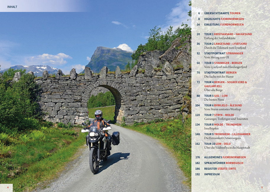 Bild: 9783937063492 | Motorrad Reisebuch Fjord-Norwegen auf dem Motorrad entdecken | Buch