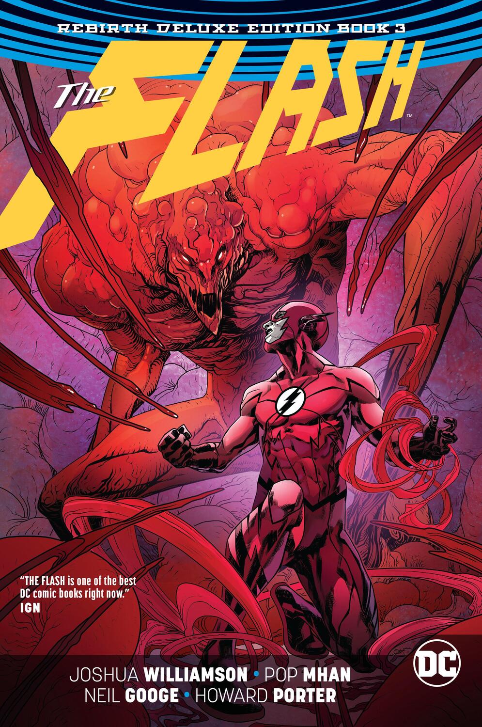 Cover: 9781401281403 | The Flash: The Rebirth Deluxe Edition Book 3 | Joshua Williamson