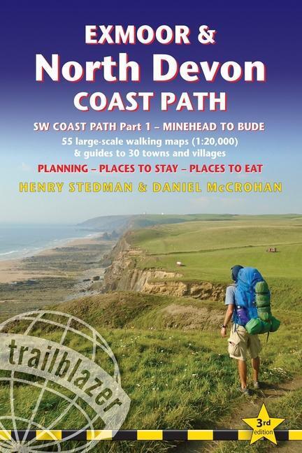Cover: 9781912716241 | Exmoor & North Devon Coast Path | Henry Stedman (u. a.) | Taschenbuch