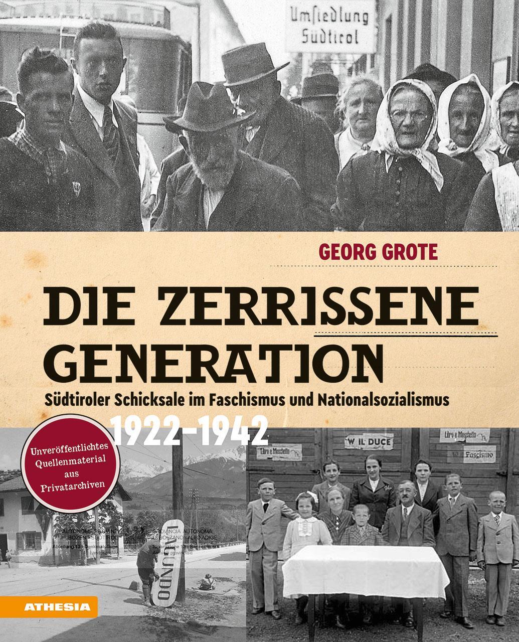 Cover: 9788868394943 | Die zerrissene Generation | Georg Grote | Buch | Vorlagebögen | 2021