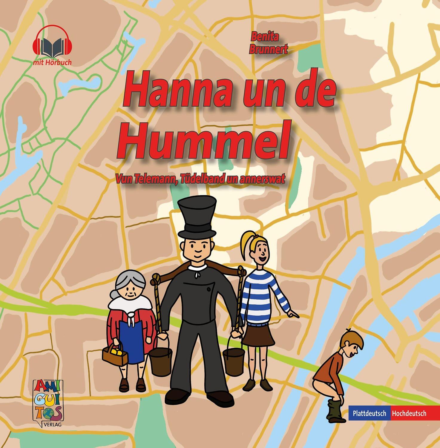Cover: 9783943079951 | Hanna un de Hummel / Hanna und der Hummel | Benita Brunnert | Buch