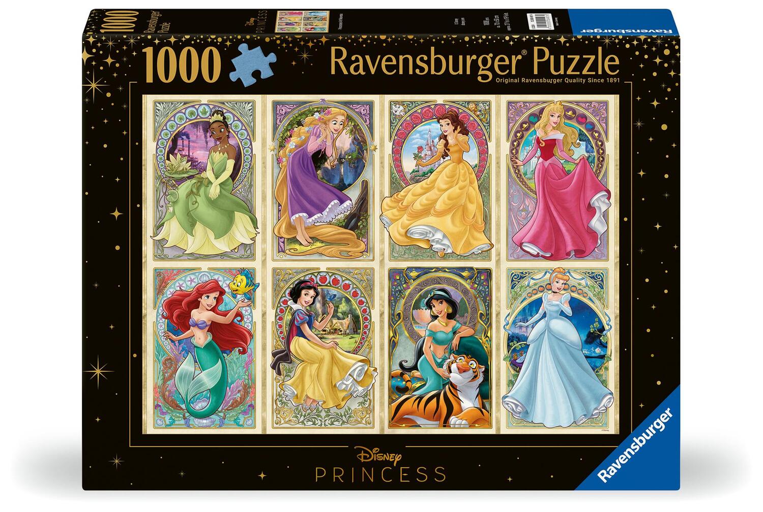 Cover: 4005555004974 | Ravensburger Puzzle 12000497 - Nouveau Art Prinzessinnen - 1000...
