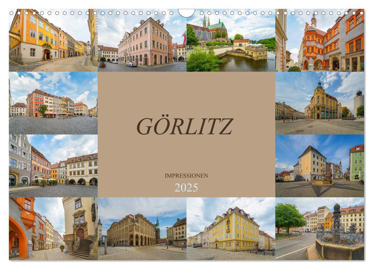 Cover: 9783435318483 | Görlitz Impressionen (Wandkalender 2025 DIN A3 quer), CALVENDO...