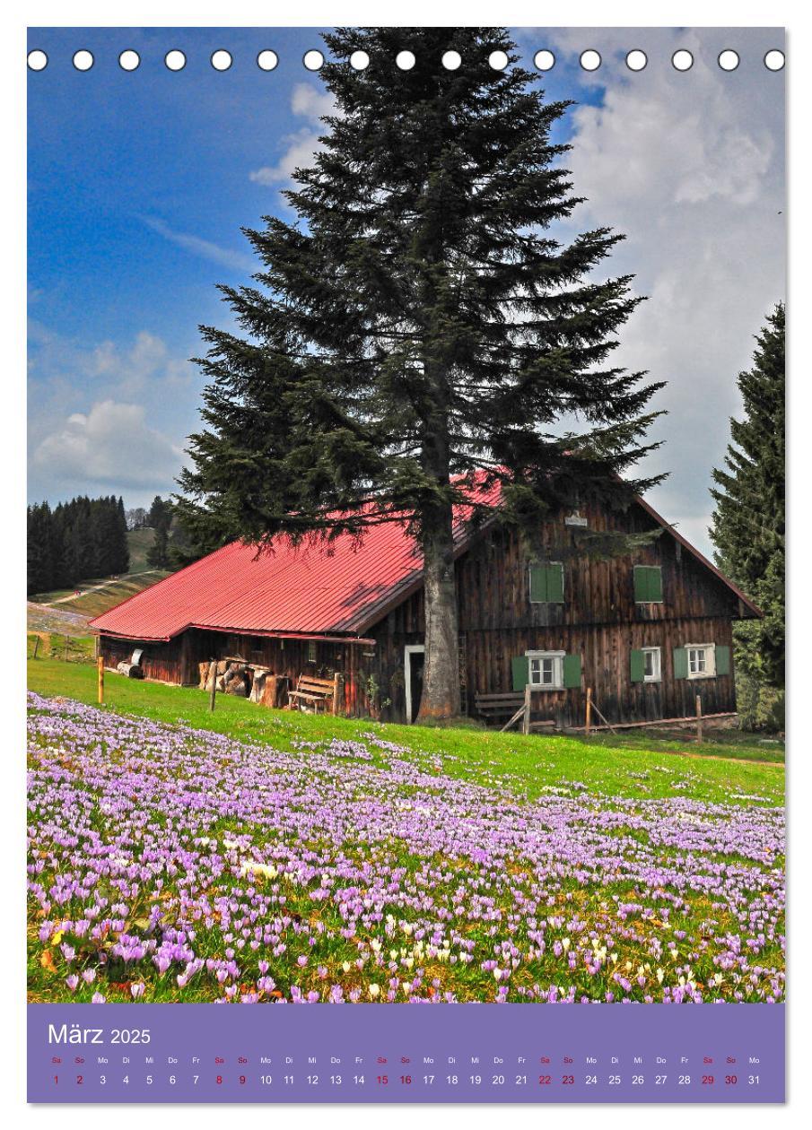 Bild: 9783383820472 | Das Allgäu ¿ eine Landschaft wie im Märchen (Tischkalender 2025 DIN...