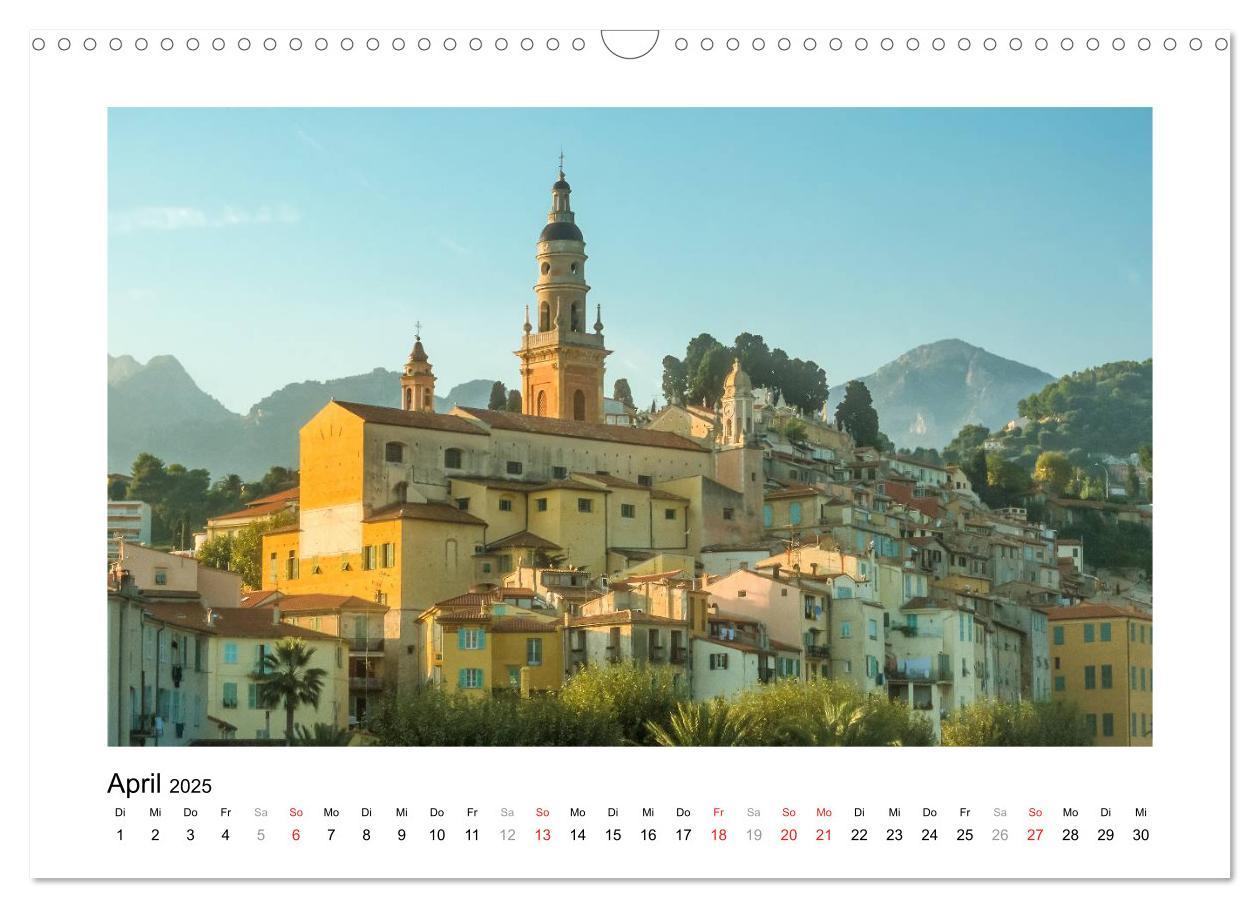 Bild: 9783435673452 | Cote d'Azur - Im Licht der blauen Küste (Wandkalender 2025 DIN A3...