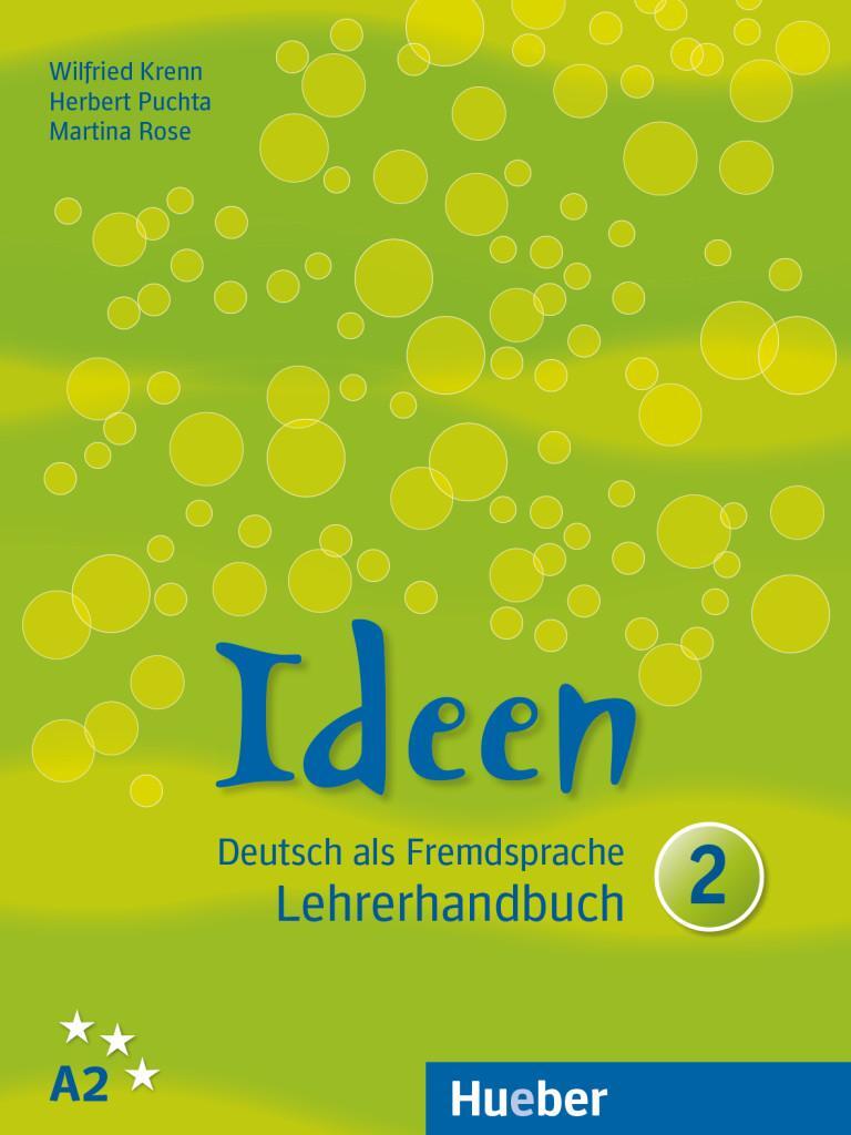 Cover: 9783190218240 | Ideen 2. Lehrerhandbuch | Deutsch als Fremdsprache | Krenn (u. a.)