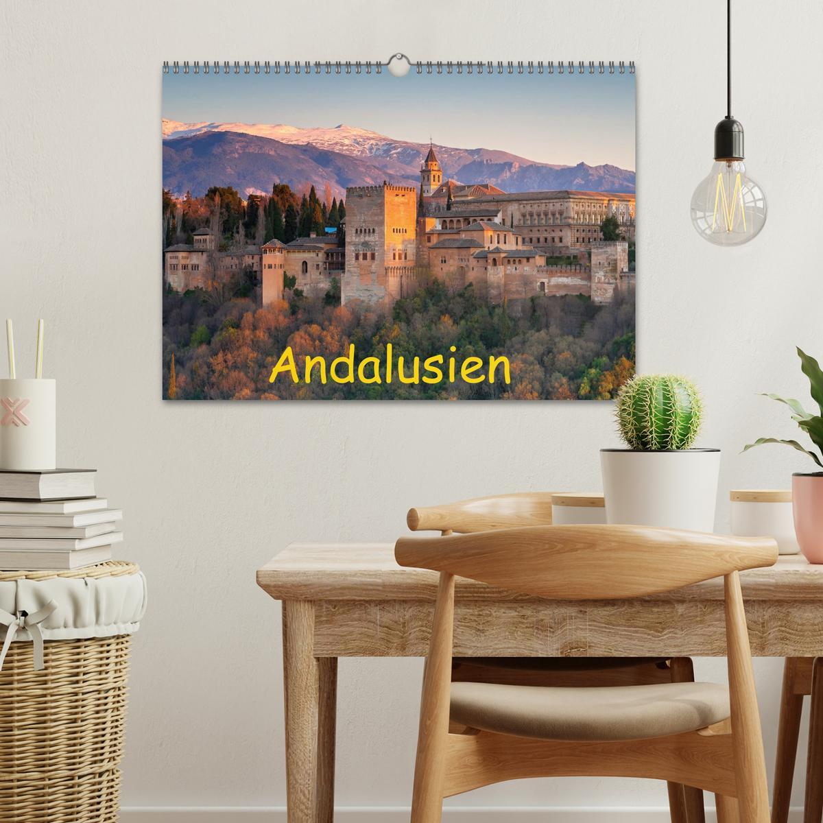 Bild: 9783435010370 | Andalusien - Spanien (Wandkalender 2025 DIN A3 quer), CALVENDO...