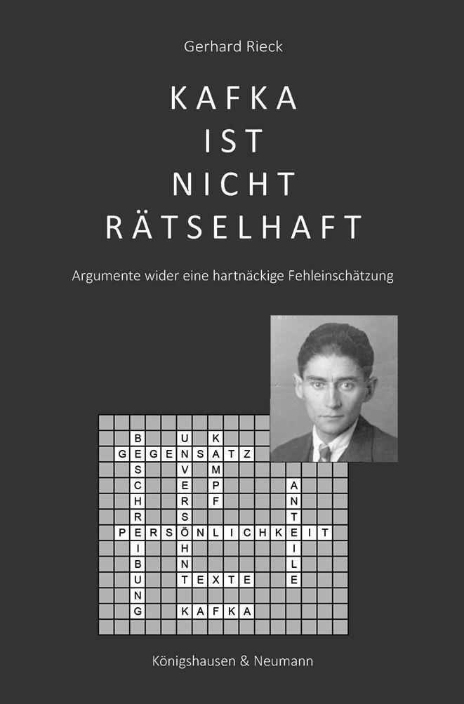 Cover: 9783826079719 | Kafka ist nicht rätselhaft | Gerhard Rieck | Taschenbuch | 144 S.