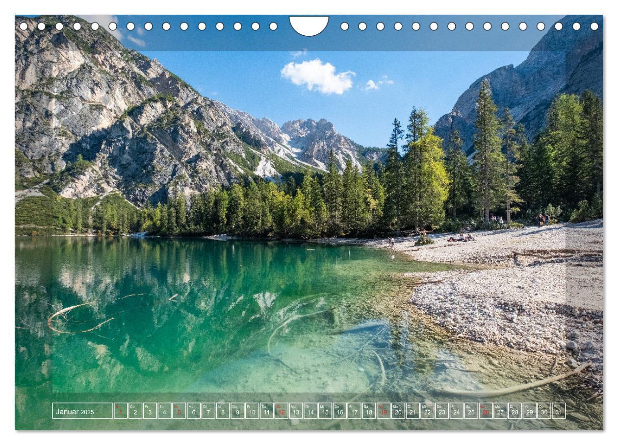 Bild: 9783435228768 | Bergerlebnis Dolomiten (Wandkalender 2025 DIN A4 quer), CALVENDO...