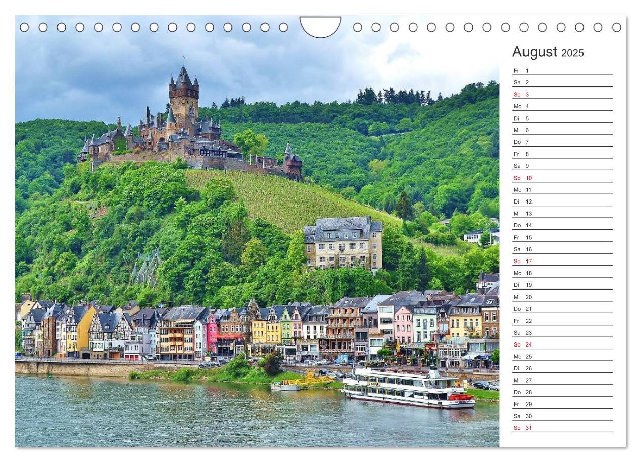 Bild: 9783435549252 | Bildschön - Die Mosel (Wandkalender 2025 DIN A4 quer), CALVENDO...