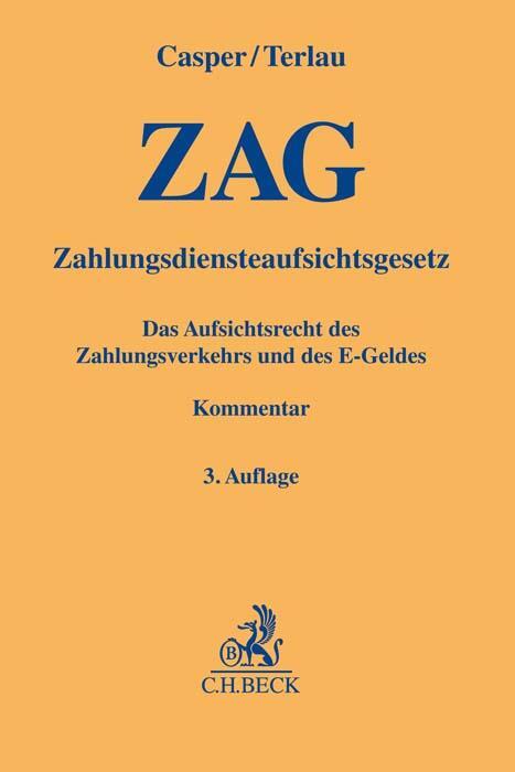 Cover: 9783406788260 | Zahlungsdiensteaufsichtsgesetz (ZAG) | Matthias Casper (u. a.) | Buch
