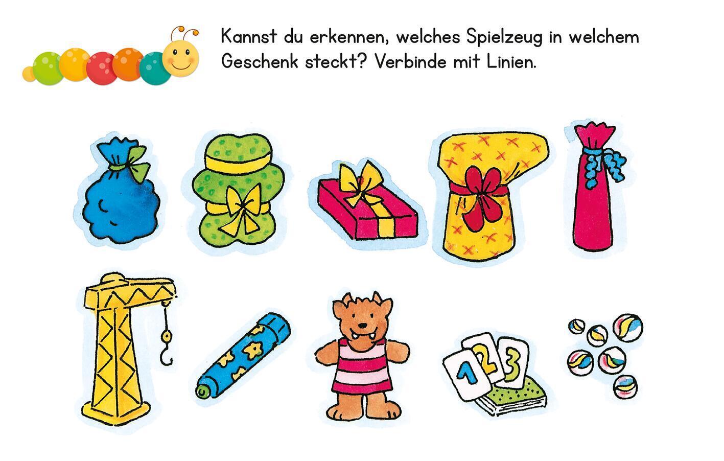 Bild: 9783845846859 | Lernraupe - Kindergarten-Übungsbox | 50 Karten mit abwischbarem Stift