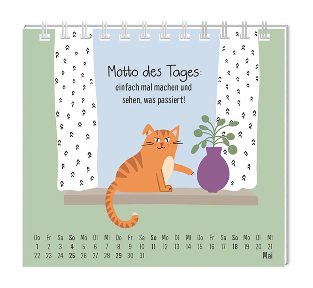 Bild: 9783986361310 | Mini-Kalender 2025 Have a purrrfect time! | Mini-Kalender | Original