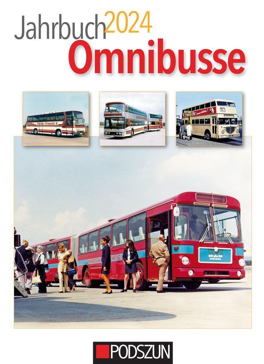 Cover: 9783751610933 | Jahrbuch Omnibusse 2024 | Taschenbuch | Deutsch | 2023 | Podszun GmbH