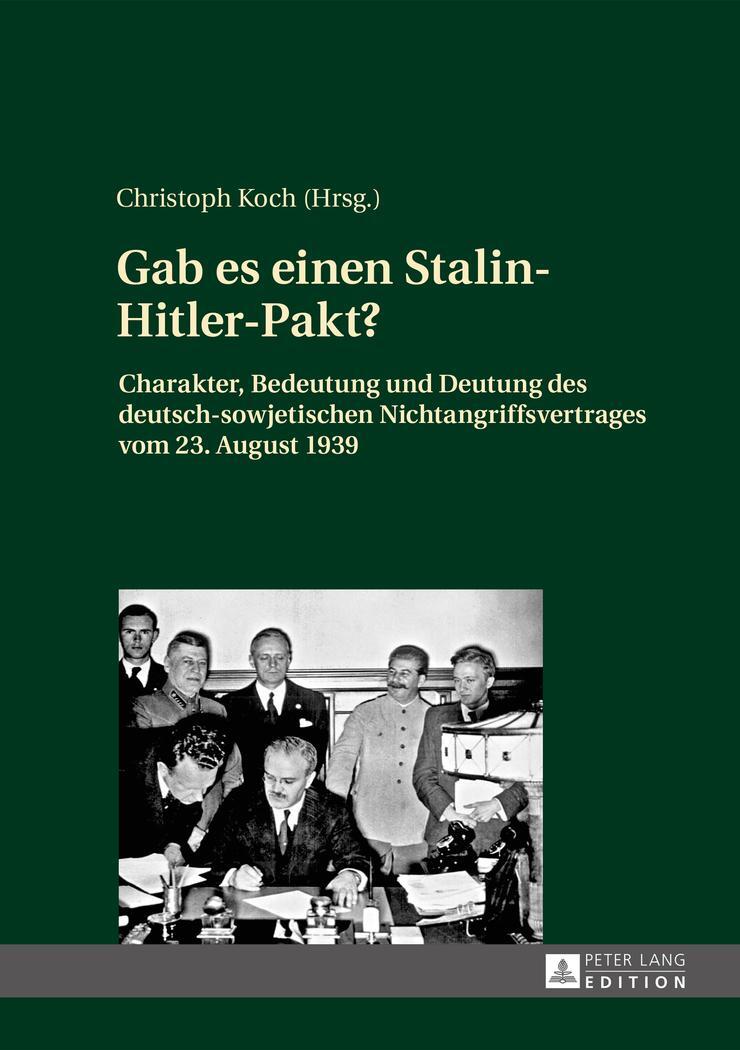 Cover: 9783631664223 | Gab es einen Stalin-Hitler-Pakt? | Christoph Koch | Buch | Gebunden
