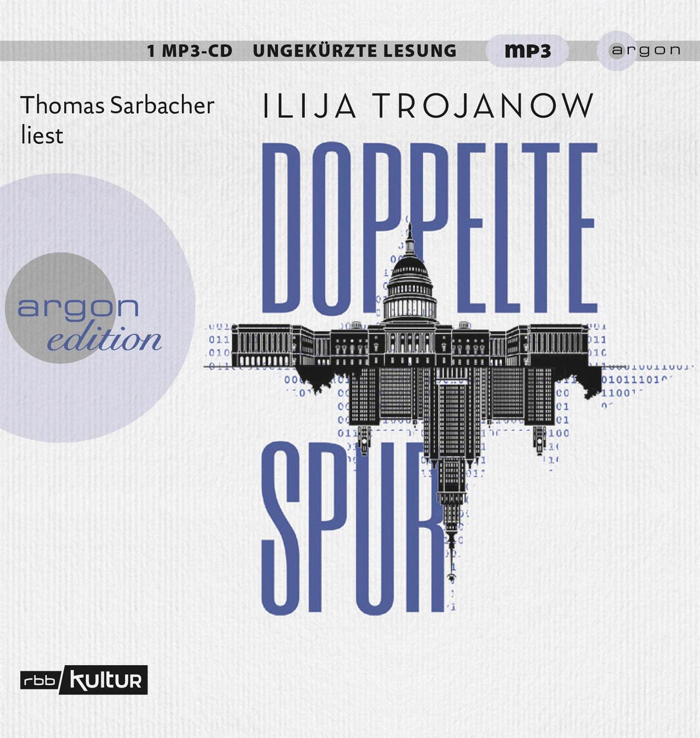 Cover: 9783839817940 | Doppelte Spur | Ilija Trojanow | MP3 | 2 | Deutsch | 2020 | Argon