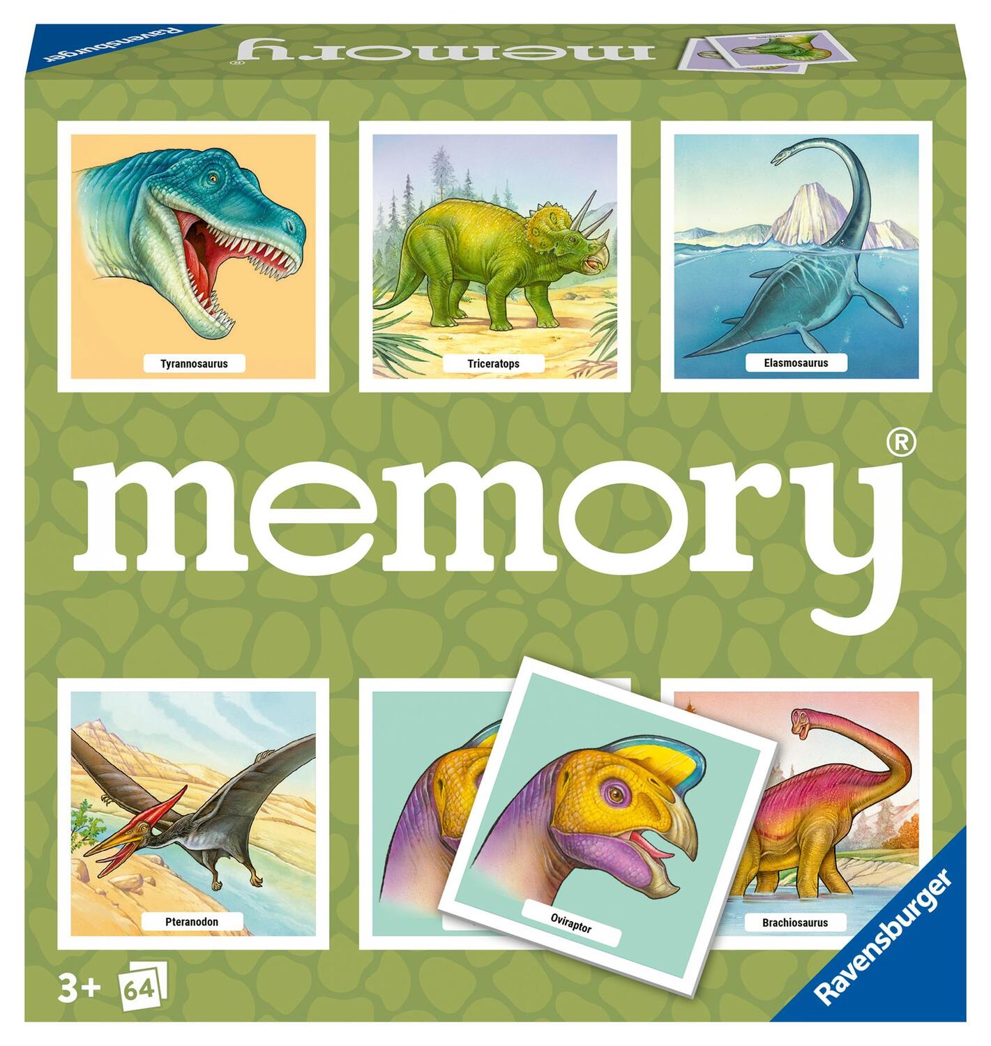 Cover: 4005556209248 | Ravensburger memory® Dinosaurier - 20924 - der Spieleklassiker für...